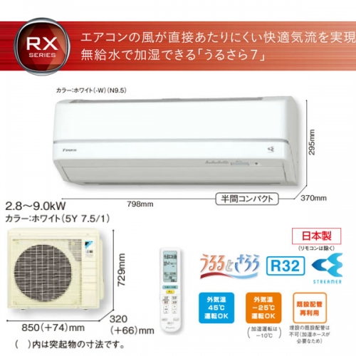 S90UTRXP-Wの商品イメージ
