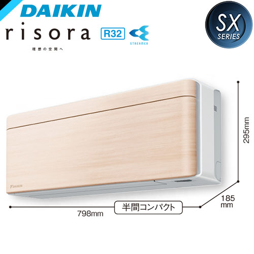 S22ZTSXS-Cの室外機・リモコン・パネル