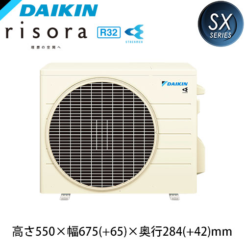 S36ZTSXS-Fの室外機・リモコン・パネル