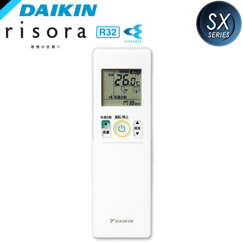 S36ZTSXS-Sの室外機・リモコン・パネル