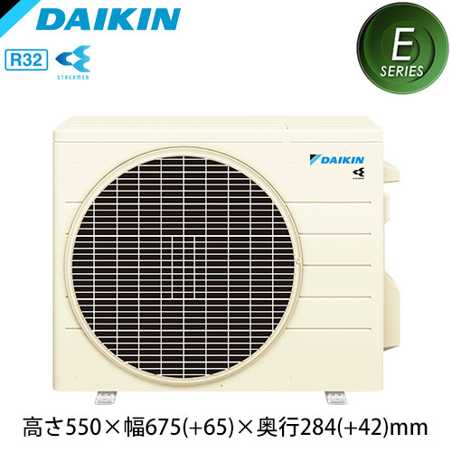 S22ZTES-Wの室外機・リモコン・パネル