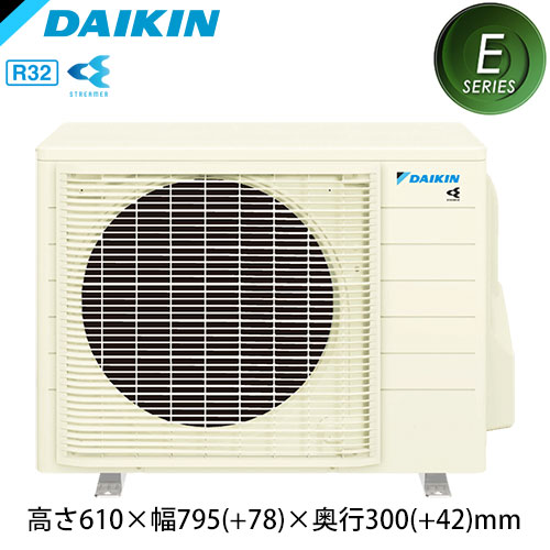 S56ZTEV-Wの室外機・リモコン・パネル