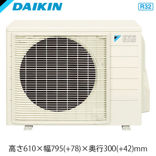 S40ZMVの室外機・リモコン・パネル