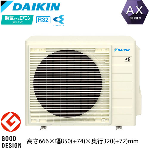 S903ATAV-Cの室外機・リモコン・パネル