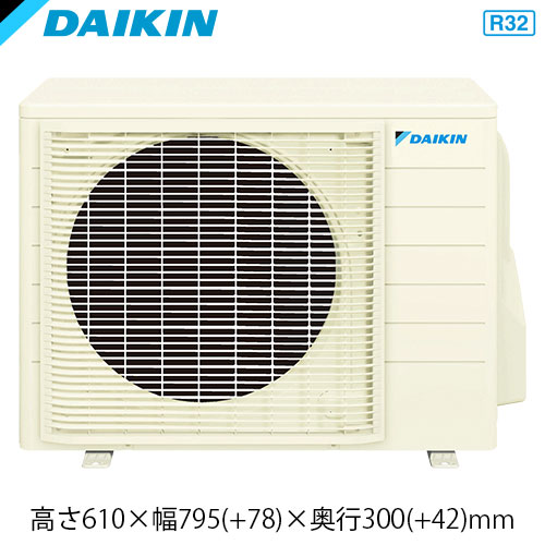 S403ALVの室外機・リモコン・パネル