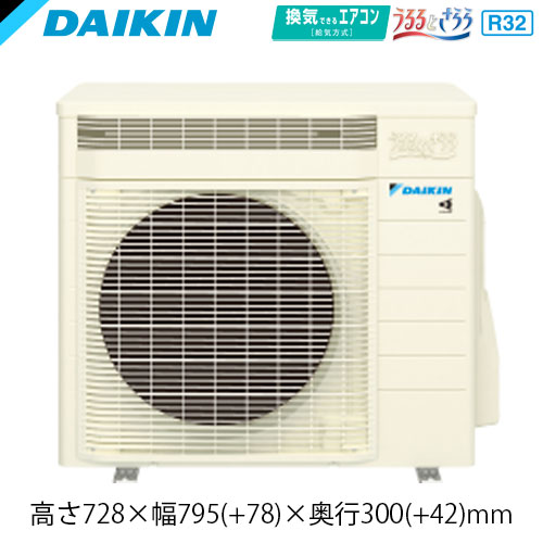 S285AVRV-Tの室外機・リモコン・パネル