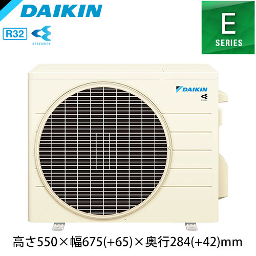 S225ATES-Wの室外機・リモコン・パネル