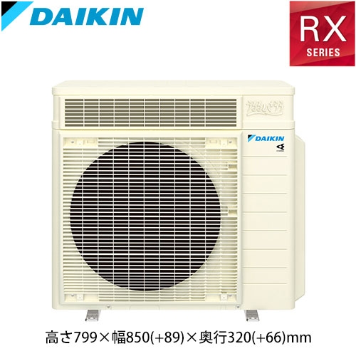 S636ATRV-Cの室外機・リモコン・パネル