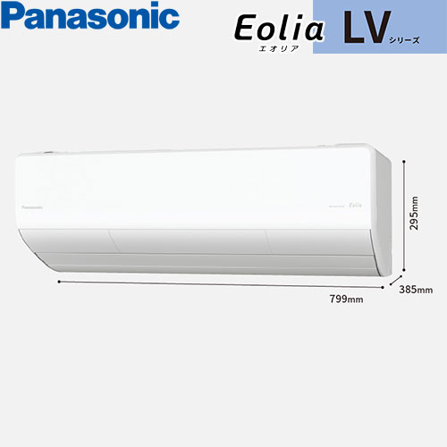 CS-716DLV2-Wの室外機・リモコン・パネル