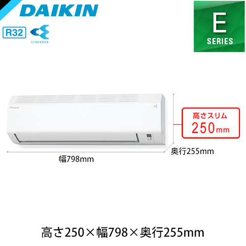 S226ATES-Wの室外機・リモコン・パネル