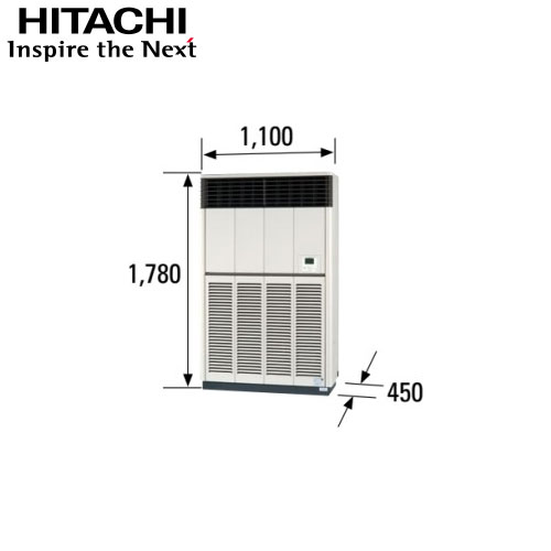 RPV-AP280GH4 日立 業務用エアコン ゆかおき 省エネの達人プレミアム