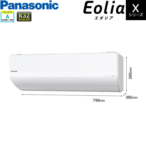 CS-360DX2-Wの室外機・リモコン・パネル