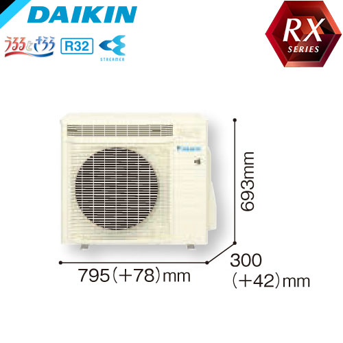 S25XTRXS-Cの室外機・リモコン・パネル