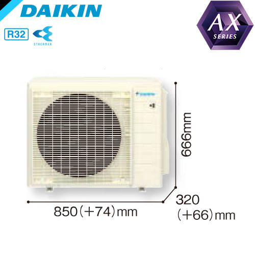 S56XTAXV-Cの室外機・リモコン・パネル