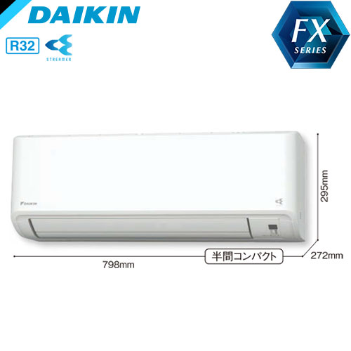 S22XTFXS-Wの室外機・リモコン・パネル