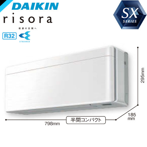 S36XTSXS-Wの室外機・リモコン・パネル