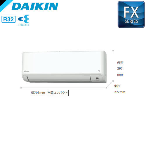 S36YTFXS-Wの室外機・リモコン・パネル