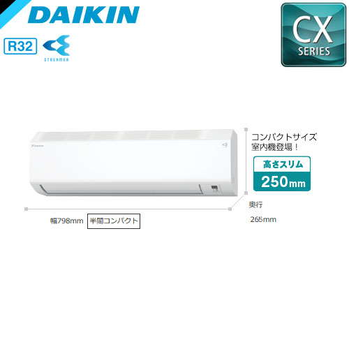 S25YTCXS-Wの室外機・リモコン・パネル