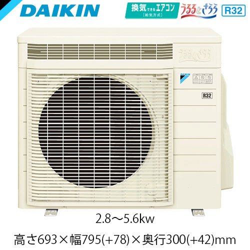 S56YCRVの室外機・リモコン・パネル