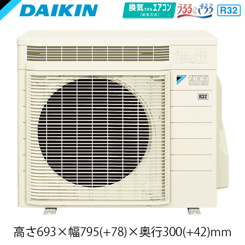 S28YVRV-Wの室外機・リモコン・パネル