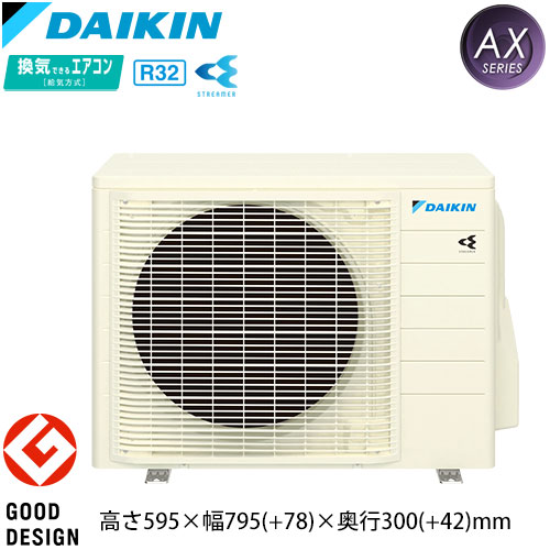 S36ZTAXS-Cの室外機・リモコン・パネル