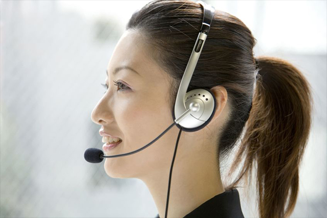 電話対応スタッフが常駐！