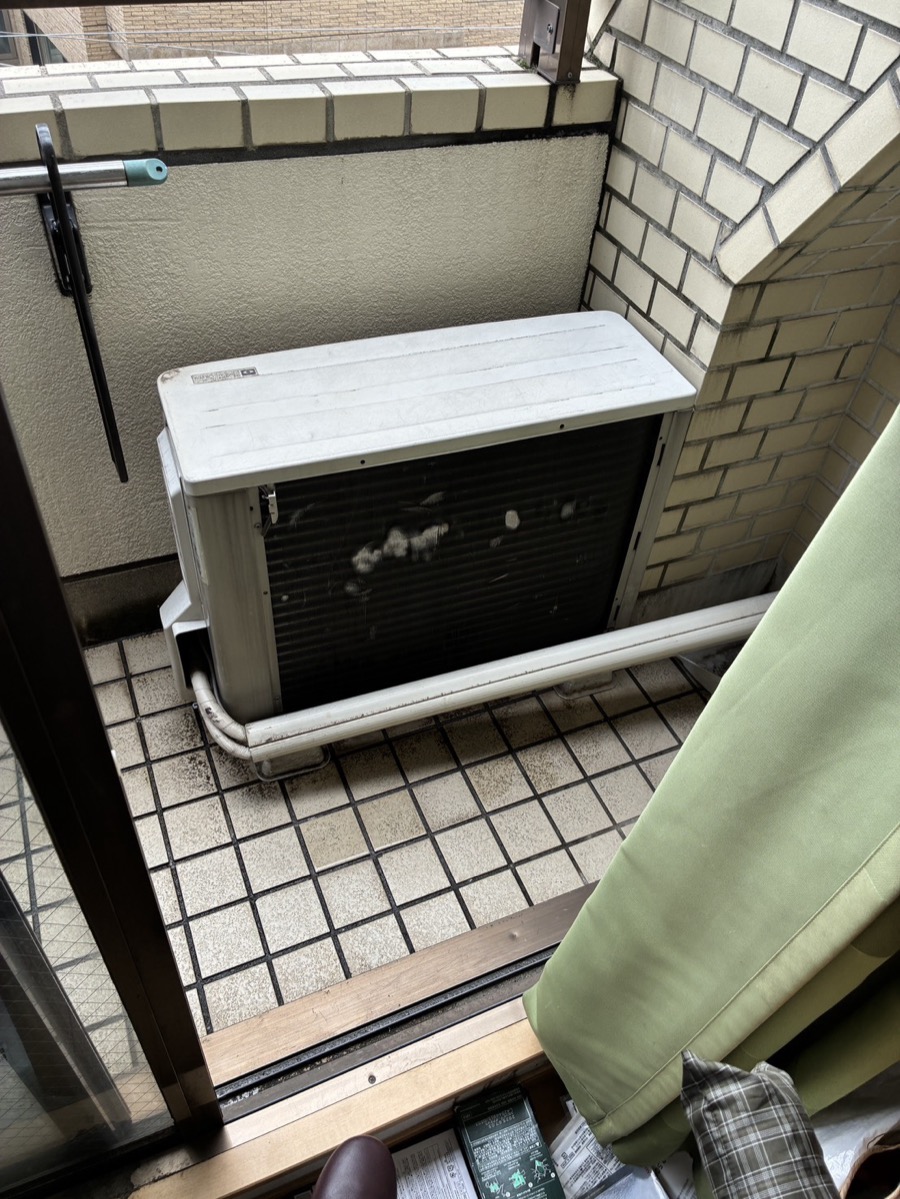 交換前の室外機