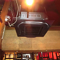 東京都大田区の飲食店にて天井カセット形エアコンの入替え【業務用エアコン】