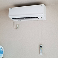 東京都品川区の一戸建てにてルームエアコンとハウジングエアコン入替え工事【ルームエアコン＆ハウジングエアコン】