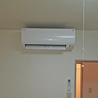 東京都中野区のマンションにて壁掛形マルチエアコンの入れ替え工事【ハウジングエアコン】