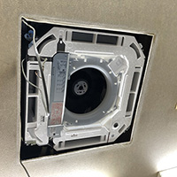 埼玉県川口市の法人事務所にて天井埋込形エアコンの入れ替え工事【業務用エアコン】