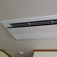 東京都大田区の一戸建てにて天井埋込形エアコンの入れ替え工事【ハウジングエアコン】