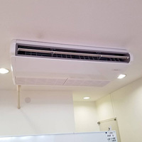 東京都港区の事務所にて天吊形一方向エアコンの入替え工事【業務用エアコン】