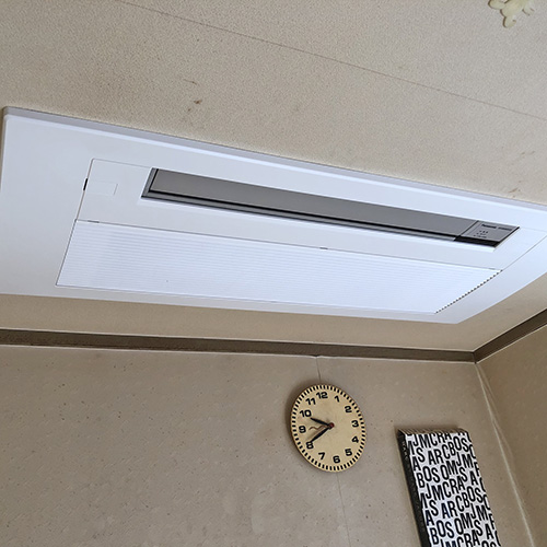 東京都大田区の住居にてパナソニック製天井埋込形マルチエアコンの入替え工事【ハウジングエアコン】