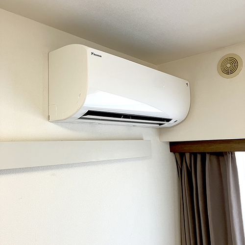 神奈川県川崎市のマンションにてダイキン製壁掛形マルチエアコンの入替え工事【ハウジングエアコン】